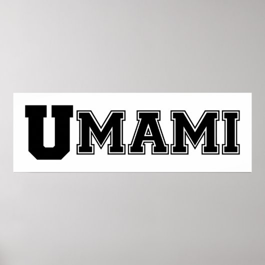 UMAMI UNI POSTER (Vorne)