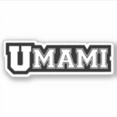 UMAMI UNI STICKER (Vorderseite)