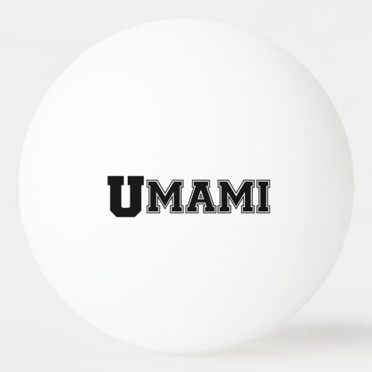UMAMI-UNI TISCHTENNISBALL (Vorderseite)
