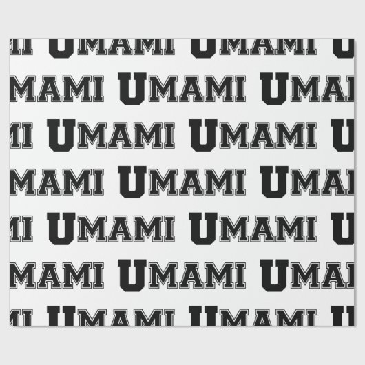 UMAMI UNI WRAPPING PAPIER GESCHENKPAPIER (Flach)