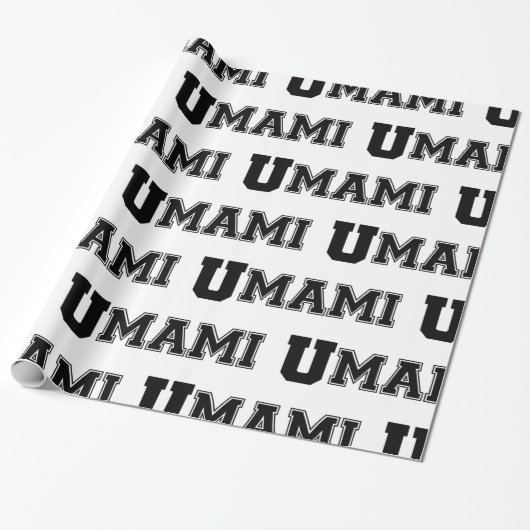 UMAMI UNI WRAPPING PAPIER GESCHENKPAPIER (Ungerollt)