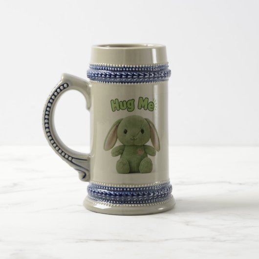 Umarm mich Häschen Stein Tasse (Links)