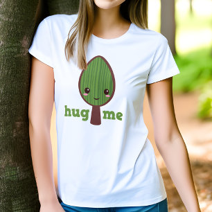 Umarm Mich Kawaii Baum-Umarmer-Shirt T-Shirt