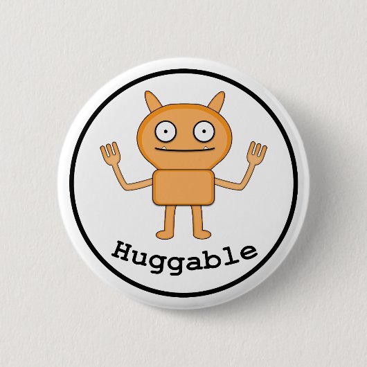 Umarmbar - Standard, 2 ¼ Zoll-runder Knopf Button (Vorderseite)