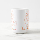 Umarme deine Dämonen Kaffeetasse (Mittel)
