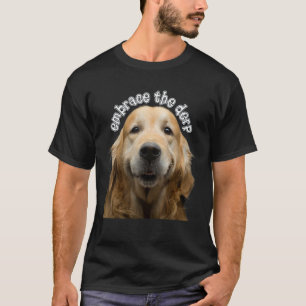 Umarme den Derp Derpy Hund Derpy Golden Retriever  T-Shirt