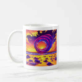 Umarme den kosmischen Wirbel Kaffeetasse