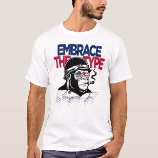 Umarme den Typ. Semper Fidelis. T-Shirt