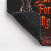 Umarme die dunkle Seite der spooky season mit th Mousepad (Ecke)