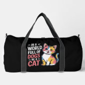 Umarme die Individualität von Katzen Duffle Bag (Vorderseite)