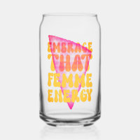 Umarme diese feminine Energie Glas