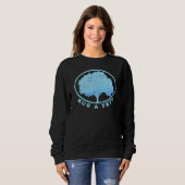 Umarme einen Baum Nationaler Umarme-Tag Sweatshirt (Vorne ganz)