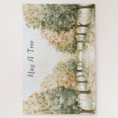 Umarme einen Baum Puzzle (Vertikal)