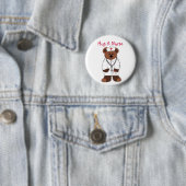Umarme einen Krankenpfleger Button (Beispiel)