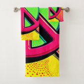 Umarme inneren Frieden und Freude Badhandtuch Set (Insitu)