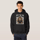 Umarme mich Affe Hoodie (Vorne ganz)