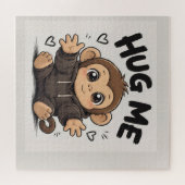 Umarme mich Affe Puzzle (Horizontal)