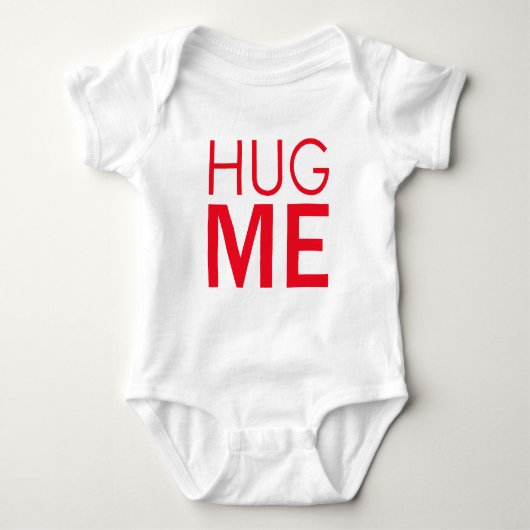 Umarme mich baby strampler (Vorderseite)