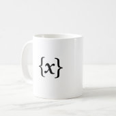 Umarme Variablen Kaffeetasse (Vorderseite Links)