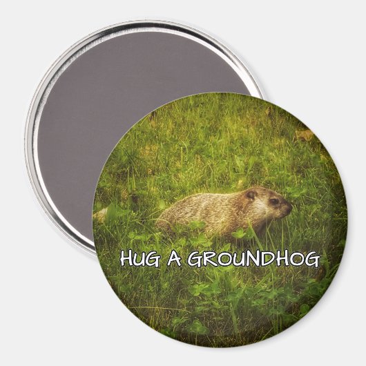 Umarmen eines Erdhornmagneten Magnet (Vorderseite/Rückseite)