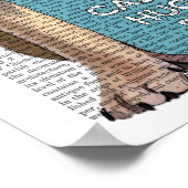 Umarmen eines Mops Poster (Ecke)