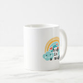 Umarmen in einer Tasse! Kaffeetasse (VorderseiteRechts)