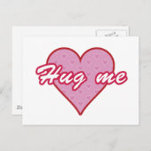 Umarmen Postkarte (Vorne/Hinten)