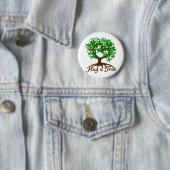 Umarmen Sie ein Baum-Abzeichen Button (Beispiel)