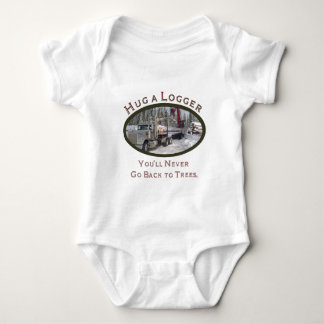 Umarmen Sie eine Blockwinde Baby Strampler