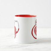Umarmen Sie eine Krankenschwester! Tasse (Zentrum)