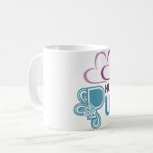 UMARMEN SIE EINE MOPS-TASSE KAFFEETASSE (Vorderseite Links)