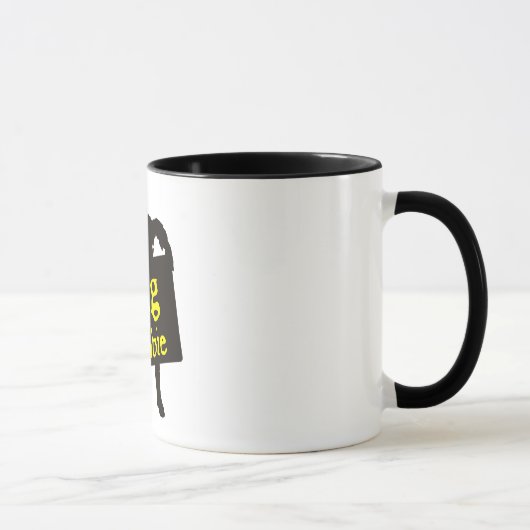 Umarmen Sie eine Zombie-Tasse Tasse (Rechts)