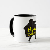 Umarmen Sie eine Zombie-Tasse Tasse (Vorderseite Links)