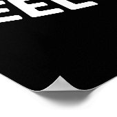 Umarmen Sie einen Bär, fühlen Sie die Liebe Poster (Ecke)