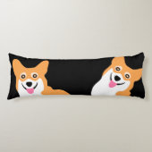 Umarmen Sie einen Corgi Seitenschläferkissen (Vorderseite)