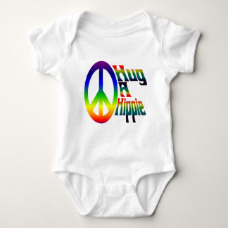 umarmen Sie einen Hippie Baby Strampler