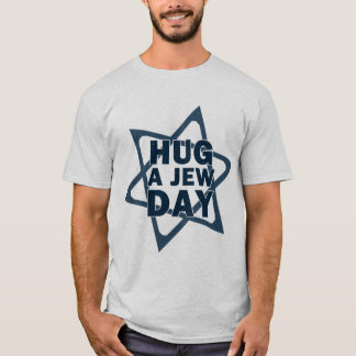 Umarmen Sie einen Jude-Tag T-Shirt