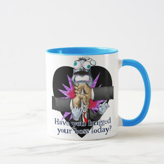 Umarmen Sie Ihre Chef-Tasse Tasse (Rechts)