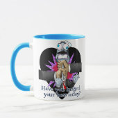 Umarmen Sie Ihre Chef-Tasse Tasse (Links)