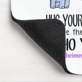 Umarmen Sie Ihre Liebsten Mousepad (Ecke)