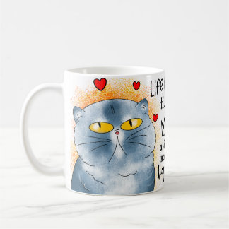 Umarmen Sie Ihre Meow-Tasse Kaffeetasse