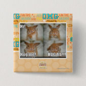 Umarmen Sie mich Button (Vorderseite)