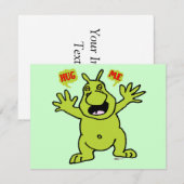 Umarmen Sie mich! Einladung (Vorne/Hinten)