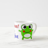 Umarmen Sie mich! Ich bin ein Polyglot Espressotasse (Vorderseite Rechts)
