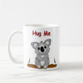 Umarmen Sie mich Koala-Tasse Kaffeetasse (Links)