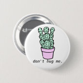 Umarmen Sie mich nicht Knopf Button (Vorne & Hinten)