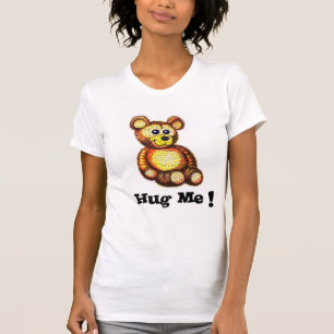 Umarmen Sie mich Teddy-Bärn-Damen-T - Shirt