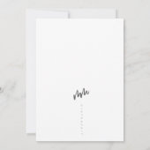 Umarmen Sie sich so hart Karte (Rückseite)