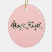 Umarmen von T - Shirt und Geschenken Keramikornament (Links)