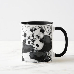 UMARMENDE PANDAS TASSE